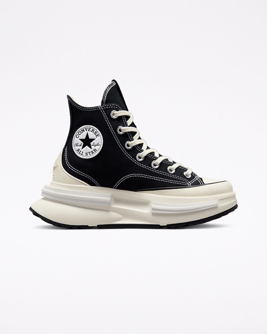 Women\'s Converse Run Star Legacy CX High Top Shoes Black / White | AU 518ECH